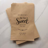 Popcorn Bags - Life can be Salty, but love is Sweet - Popcorn Bar Bags