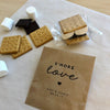S'more Wedding Favors, Wedding Paper Bags - BAGS ONLY