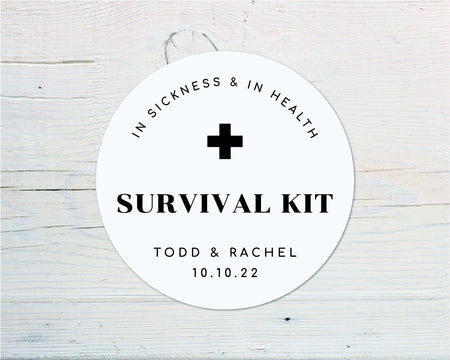 In Sickness and In Health, Survival Kit Sticker