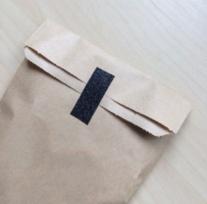 25 Pack, Personalized Coffee Favor Bags – Kraft Brown Wedding Treat