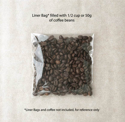 25 Pack, Personalized Coffee Favor Bags – Kraft Brown Wedding Treat